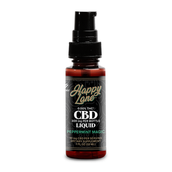 Happy Lane CBD Liquid 1oz 300mg Peppermint Magic