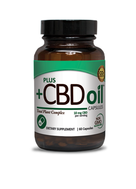 10 COUNT PlusCBD™ Hemp CBD Oil CAPSULES - US Hemp Oils