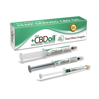 Plus CBD Oil™ CBD Oil Total Plant Complex Oral Applicator - US Hemp Oils