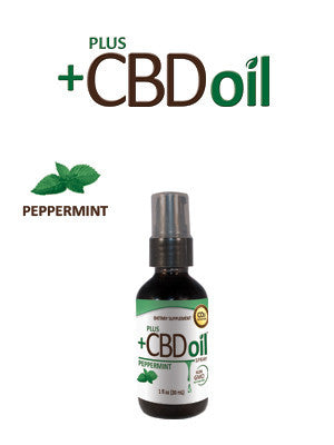 PlusCBD™ 1 OUNCE PEPPERMINT SPRAY - US Hemp Oils
